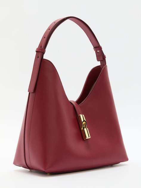 Женская сумка  FURLA, Артикул FURLA GOCCIA M HOBO, красный | 4363983. Ракурс 3