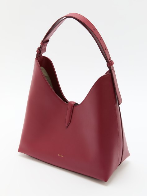 Женская сумка  FURLA, Артикул FURLA GOCCIA M HOBO, красный | 4363983. Ракурс 5