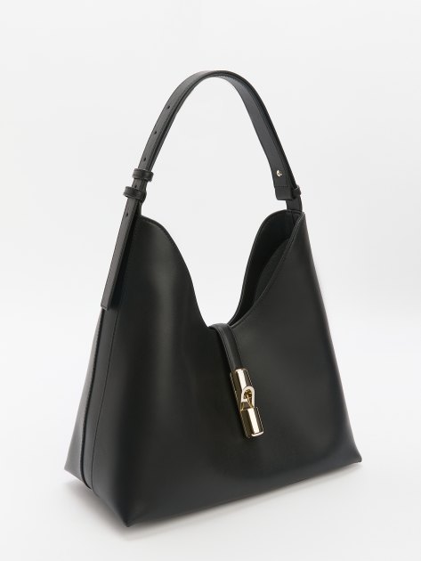 Женская сумка FURLA, Артикул FURLA GOCCIA M HOBO, черный | 4363986. Ракурс 2 Женская сумка FURLA, Артикул FURLA GOCCIA M HOBO, черный | 4363986. Ракурс 2