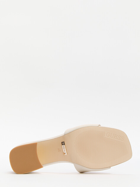 Женские мюли GUESS GALS, Артикул FLJGASLEA03, молочно-белый | 4364233. Ракурс 4