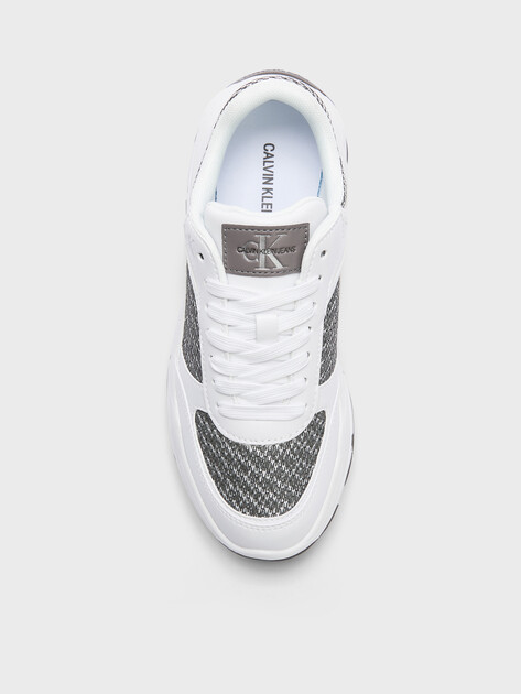 Женские кроссовки CALVIN KLEIN JEANS, Артикул SELA 1, белый | 4364501. Ракурс 4