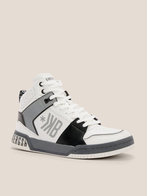 Мужские высокие кеды BIKKEMBERGS, Артикул 20221-CP-A, белый | 4364601. Ракурс 2 Мужские высокие кеды BIKKEMBERGS, Артикул 20221-CP-A, белый | 4364601. Ракурс 2