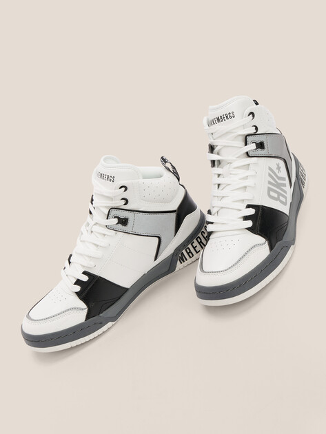 Мужские высокие кеды BIKKEMBERGS, Артикул 20221-CP-A, белый | 4364601. Ракурс 5 Мужские высокие кеды BIKKEMBERGS, Артикул 20221-CP-A, белый | 4364601. Ракурс 5