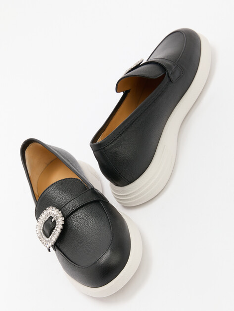 Женские лоферы GIOVANNI FABIANI, Артикул S25231, черный | 4366175. Ракурс 5