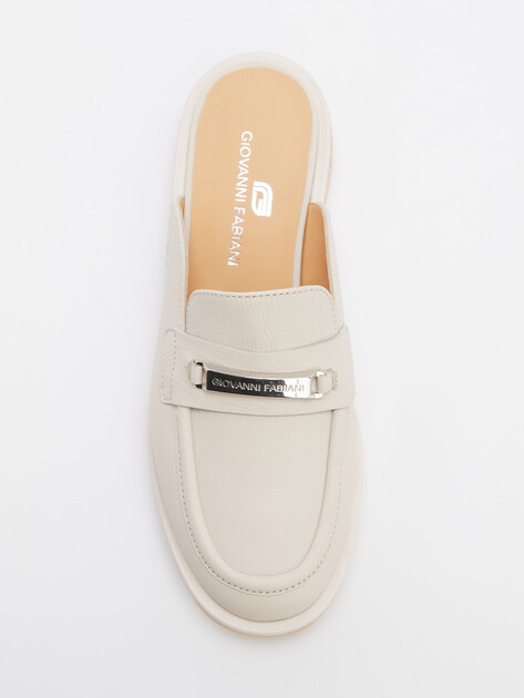 Мюли GIOVANNI FABIANI, Артикул S25183, серо-бежевый | 4366420. Ракурс 5