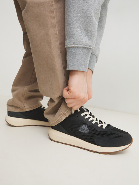 Мужские кроссовки KAPPA AUTHENTIC RUN TXT M, Артикул 133415, черный | 4367839. Ракурс 2