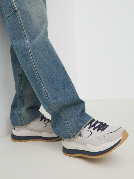 Мужские кроссовки KAPPA DOPPIO M, Артикул 133419, серо-бежевый | 4367889. Ракурс 2