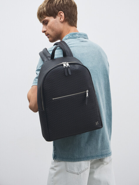 Мужской рюкзак ARMANI EXCHANGE ELBA, Артикул XM000156, темно-синий | 4368196. Ракурс 5 Мужской рюкзак ARMANI EXCHANGE ELBA, Артикул XM000156, темно-синий | 4368196. Ракурс 5