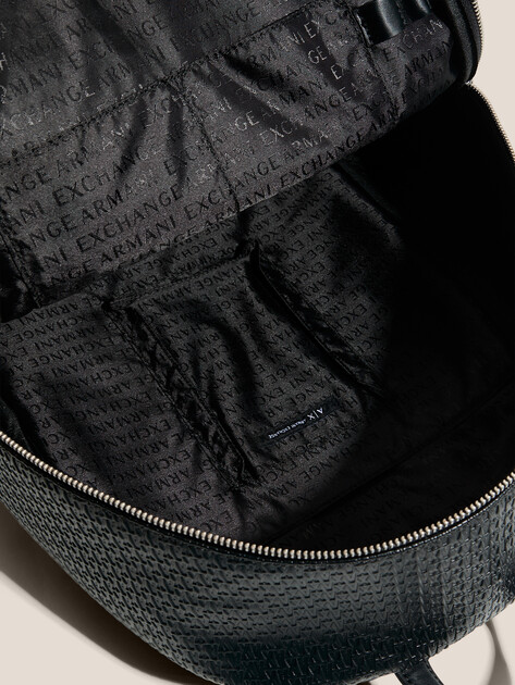 Мужской рюкзак ARMANI EXCHANGE ELBA, Артикул XM000156, черный | 4368198. Ракурс 4