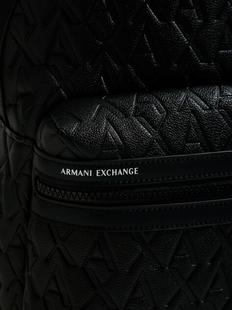 Мужской рюкзак ARMANI EXCHANGE LIAM BACKPACK, Артикул XM000237, черный | 4368208. Ракурс 2 Мужской рюкзак ARMANI EXCHANGE LIAM BACKPACK, Артикул XM000237, черный | 4368208. Ракурс 2