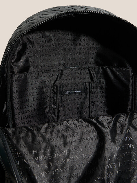 Мужской рюкзак ARMANI EXCHANGE LIAM BACKPACK, Артикул XM000237, черный | 4368208. Ракурс 4 Мужской рюкзак ARMANI EXCHANGE LIAM BACKPACK, Артикул XM000237, черный | 4368208. Ракурс 4