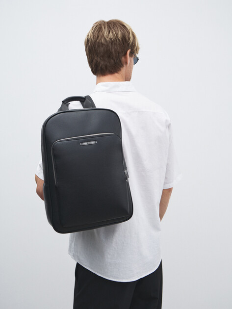 Мужской рюкзак ARMANI EXCHANGE OKINAWA, Артикул XM000241, черный | 4368218. Ракурс 5 Мужской рюкзак ARMANI EXCHANGE OKINAWA, Артикул XM000241, черный | 4368218. Ракурс 5