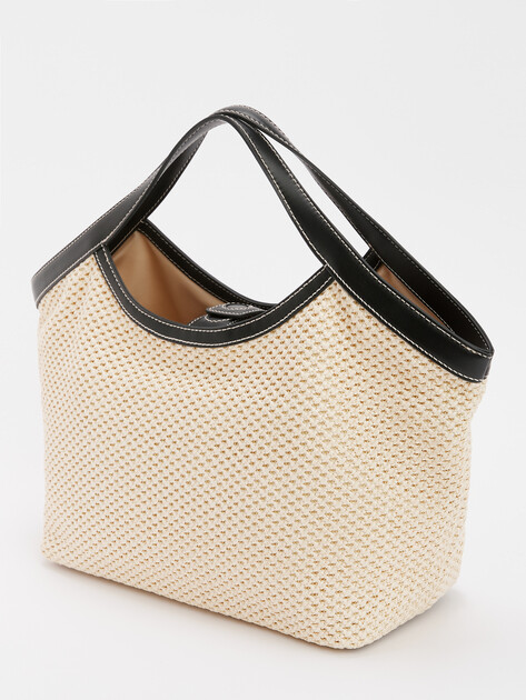 Сумка летняя с ручками ARMANI EXCHANGE SANDY, Артикул XW000410, светло-бежевый | 4368337. Ракурс 4 Сумка летняя с ручками ARMANI EXCHANGE SANDY, Артикул XW000410, светло-бежевый | 4368337. Ракурс 4