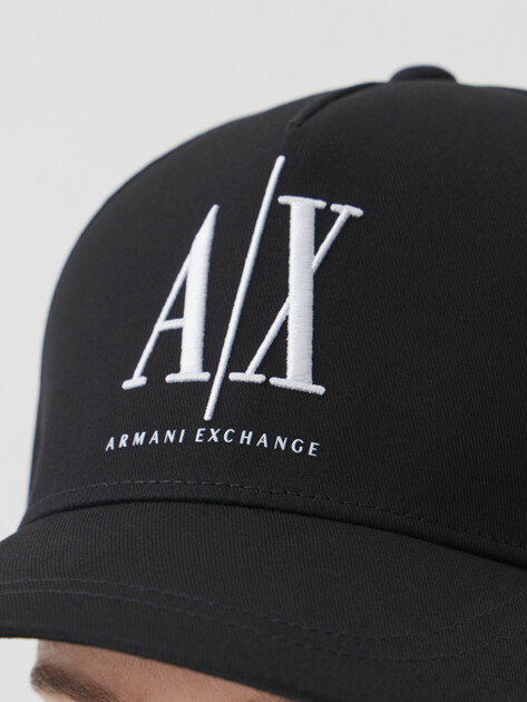 Женская бейсболка ARMANI EXCHANGE, Артикул XW001179, черный | 4368524. Ракурс 3 Женская бейсболка ARMANI EXCHANGE, Артикул XW001179, черный | 4368524. Ракурс 3