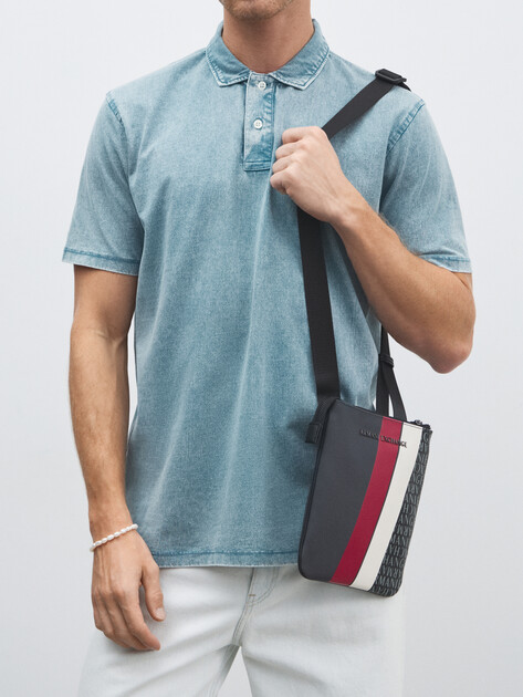 Мужская сумка ARMANI EXCHANGE DYLAN, Артикул XM000164, темно-серый | 4368643. Ракурс 5 Мужская сумка ARMANI EXCHANGE DYLAN, Артикул XM000164, темно-серый | 4368643. Ракурс 5