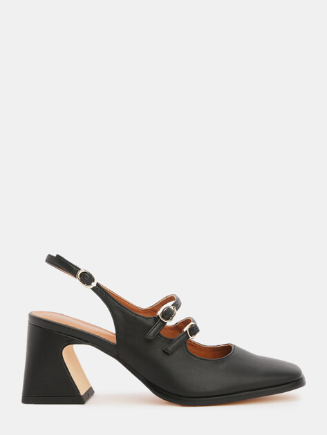 Женские туфли с открытой пяткой (слингбэк) TENDANCE, Артикул MN4000-40, черный | 4370246. Ракурс 3 Женские туфли с открытой пяткой (слингбэк) TENDANCE, Артикул MN4000-40, черный | 4370246. Ракурс 3