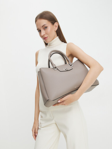 Женский тоут TAMARIS Carolina, Артикул 33273 (K), серо-бежевый | 4370684. Ракурс 2