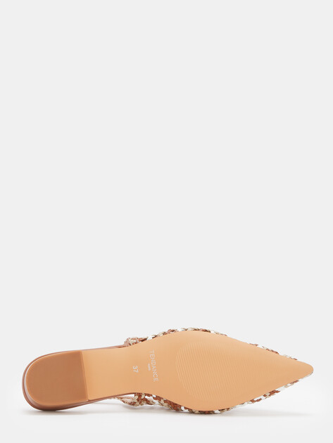 Балетки с открытой пяткой (слинг-бэк) TENDANCE, Артикул SST150-P-4-W, мультицвет | 4370826. Ракурс 4 Балетки с открытой пяткой (слинг-бэк) TENDANCE, Артикул SST150-P-4-W, мультицвет | 4370826. Ракурс 4
