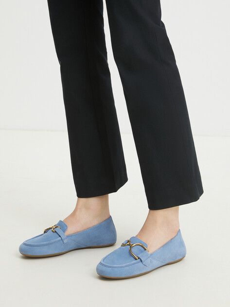 Женские лоферы GEOX D PALMARIA, Артикул D45MUJ, голубой | 4371707. Ракурс 2 Женские лоферы GEOX D PALMARIA, Артикул D45MUJ, голубой | 4371707. Ракурс 2