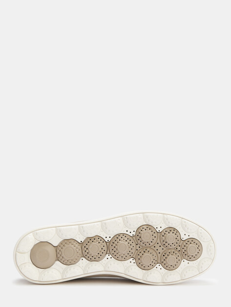 Мужские кеды GEOX U SPHERICA ECUB-1, Артикул U45GPC, пыльно-бежевый | 4372108. Ракурс 4