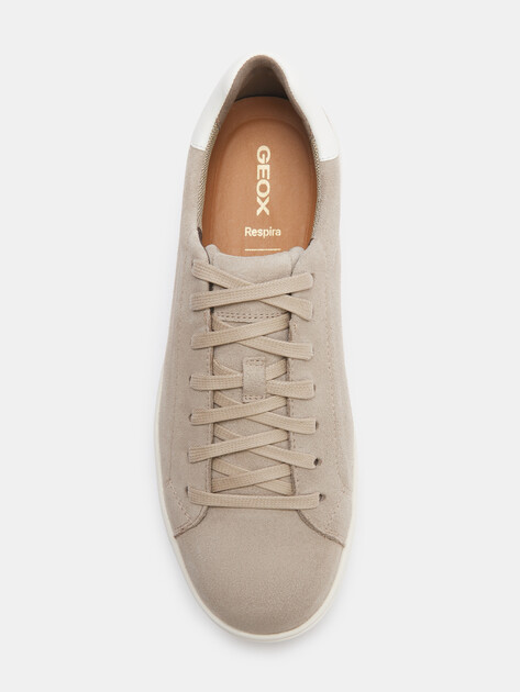 Мужские кеды GEOX U SPHERICA ECUB-1, Артикул U45GPC, пыльно-бежевый | 4372108. Ракурс 5