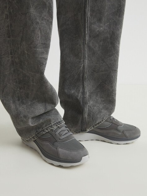 Мужские кроссовки GEOX U SPHERICA ACTIF X1, Артикул U55HUA, коричневато-серый | 4372250. Ракурс 2 Мужские кроссовки GEOX U SPHERICA ACTIF X1, Артикул U55HUA, коричневато-серый | 4372250. Ракурс 2