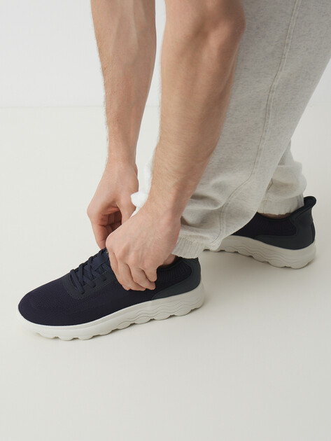 Мужские кроссовки GEOX D SPHERICA PLUS, Артикул U55MPA, темно-синий | 4372392. Ракурс 2