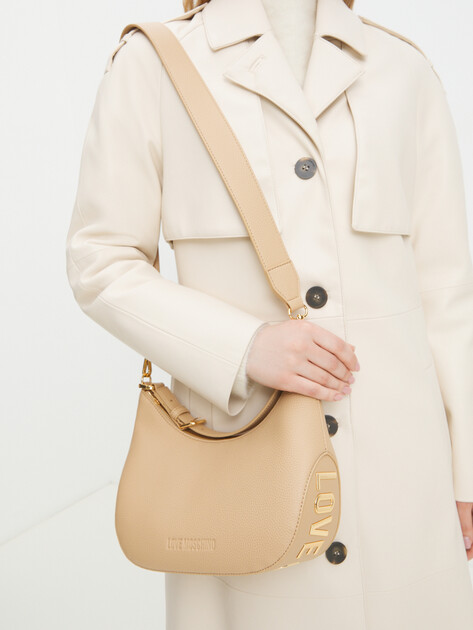 Женская сумка  LOVE MOSCHINO GIANT, Артикул JC4018PP SS24, бежевый | 4374278. Ракурс 2