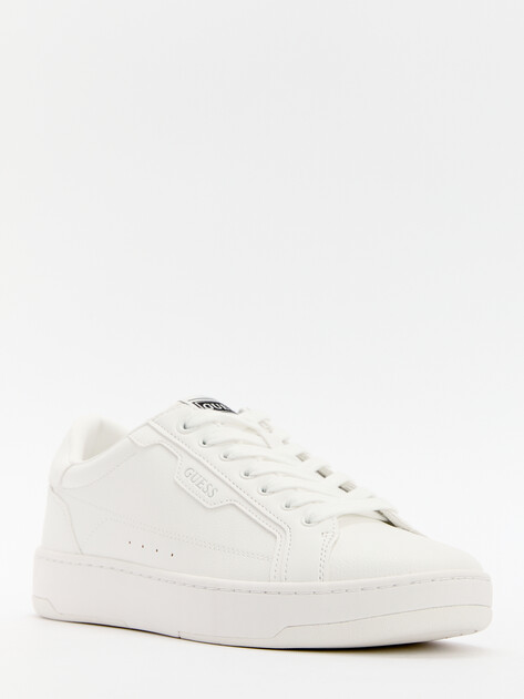 Мужские кеды GUESS VINCI, Артикул FMJVICPEL12, белый | 4374324. Ракурс 3