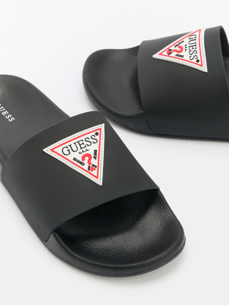 Мужские сланцы GUESS TOKYOT, Артикул FMJTOTELL19, черный | 4374351. Ракурс 6