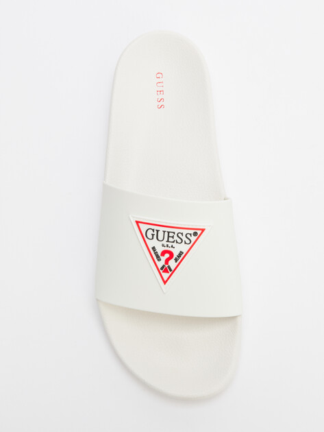 Мужские сланцы GUESS TOKYOT, Артикул FMJTOTELL19, белый | 4374360. Ракурс 5