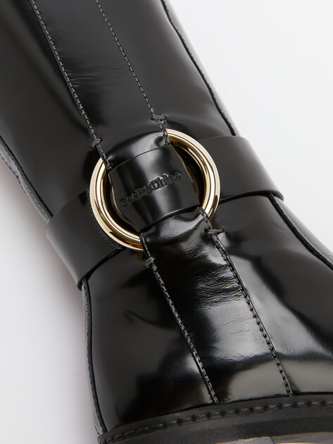 Женские полусапоги SEE by CHLOE, Артикул SB43005A, черный | 4378687. Ракурс 6 Женские полусапоги SEE by CHLOE, Артикул SB43005A, черный | 4378687. Ракурс 6