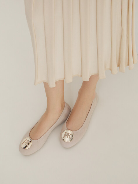 Балетки PETER KAISER ANCONA, Артикул 9-72140-44, бежевый | 4379035. Ракурс 2