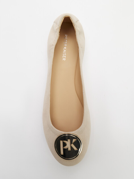 Балетки PETER KAISER ANCONA, Артикул 9-72140-44, бежевый | 4379035. Ракурс 5