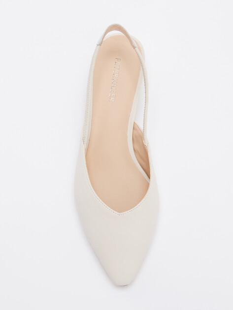 Женские туфли с открытой пяткой (слингбэк) PETER KAISER NAPOLI, Артикул 9-79443-44, молочно-белый | 4380419. Ракурс 5