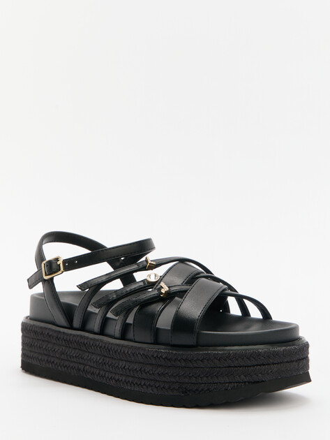 Женские сандалии LIU∙JO PANAREA 03, Артикул SA5173, черный | 4381453. Ракурс 3