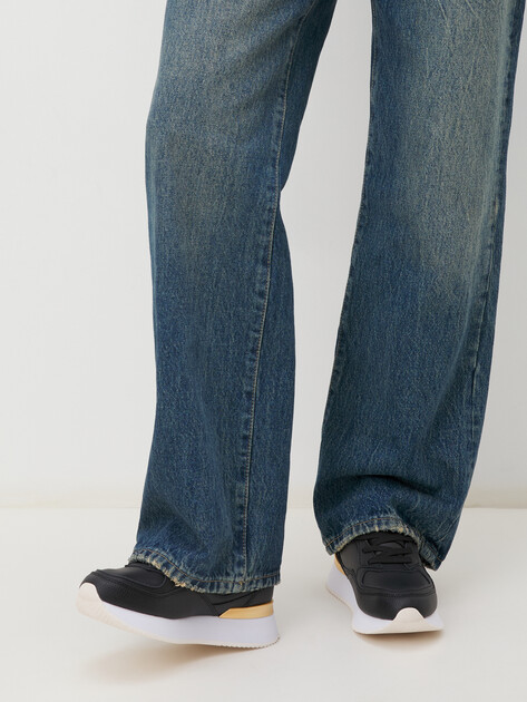 Женские кроссовки TOMMY HILFIGER, Артикул FW0FW08203(K), черный | 4381464. Ракурс 2