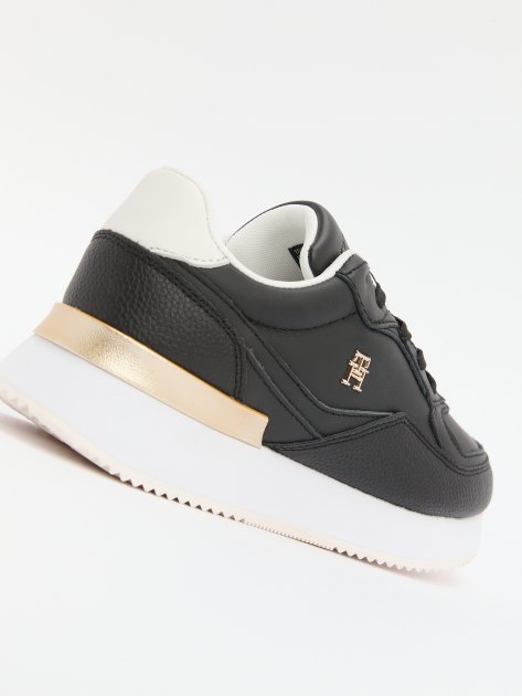 Женские кроссовки TOMMY HILFIGER, Артикул FW0FW08203(K), черный | 4381464. Ракурс 6