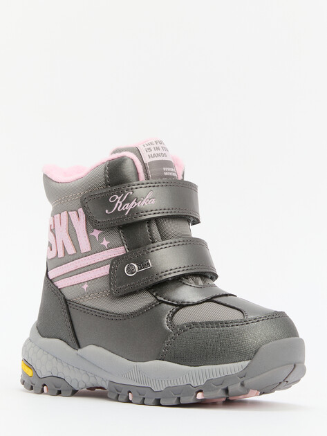 Детские ботинки KAPIKA, Артикул 41514-2, темно-серебряный | 4382116. Ракурс 2