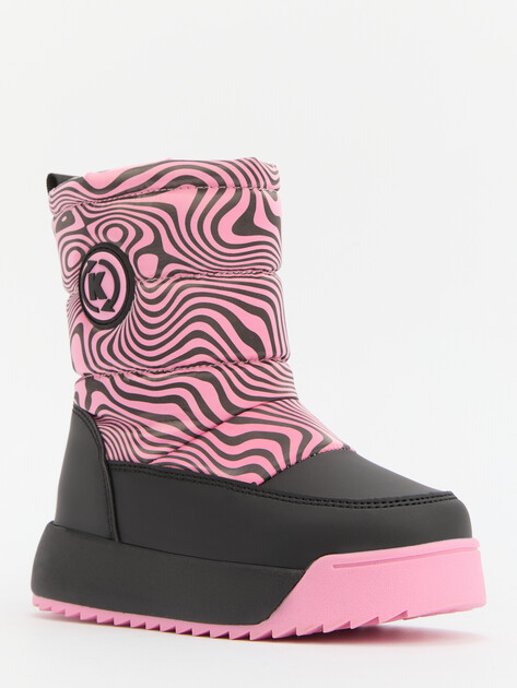 Детские дутики KAPIKA, Артикул 1810д-1, розовый | 4384018. Ракурс 2