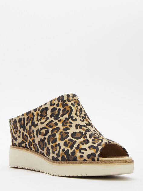Сабо TAMARIS ALIS, Артикул 1-1-27200-42, леопардовый принт | 4384290. Ракурс 3