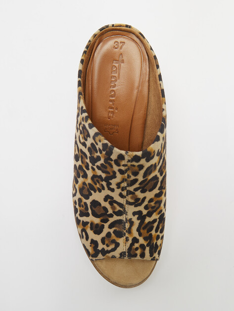 Сабо TAMARIS ALIS, Артикул 1-1-27200-42, леопардовый принт | 4384290. Ракурс 5