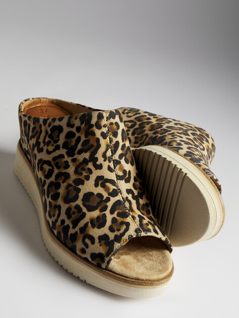 Сабо TAMARIS ALIS, Артикул 1-1-27200-42, леопардовый принт | 4384290. Ракурс 6
