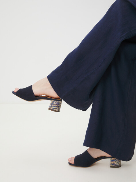 Мюли TAMARIS PAOLA, Артикул 1-1-27204-42, ночной синий | 4384318. Ракурс 2