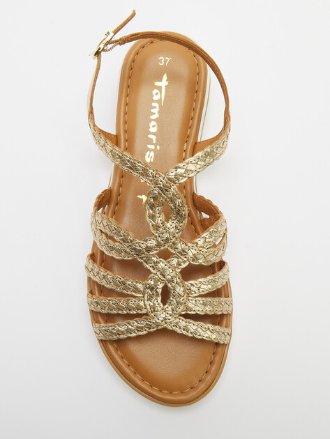 Женские сандалии TAMARIS SHANZA, Артикул 1-1-28134-44, золотой | 4385017. Ракурс 5