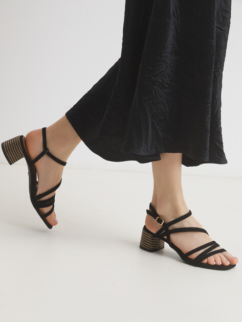 Босоножки TAMARIS PAOLA, Артикул 1-1-28211-42, черный | 4385202. Ракурс 2