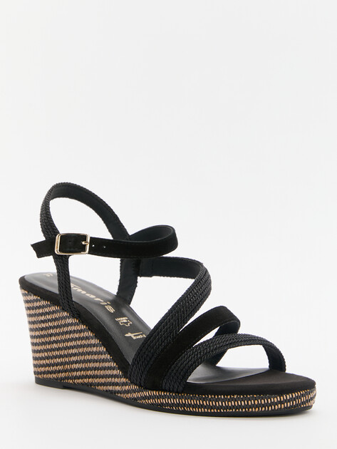 Босоножки TAMARIS LIVIAN, Артикул 1-1-28323-44, черный | 4385713. Ракурс 2 Босоножки TAMARIS LIVIAN, Артикул 1-1-28323-44, черный | 4385713. Ракурс 2