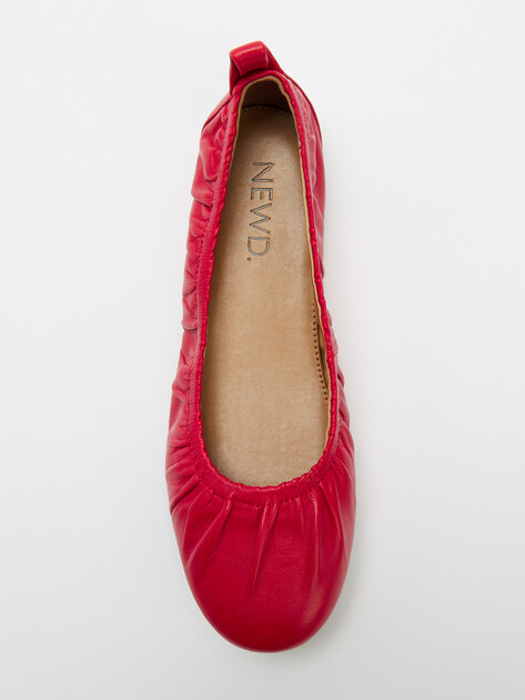 Балетки NEWD NANALA, Артикул 1-22103-44, рубиновый | 4386230. Ракурс 5