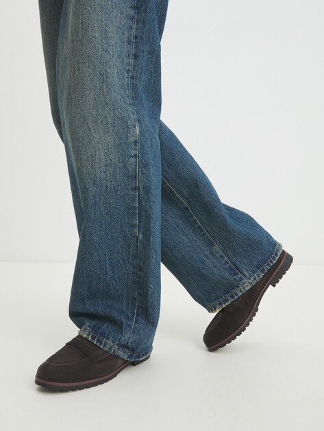 Женские лоферы TENDANCE, Артикул YS-38051A-X1, темно-коричневый | 4387968. Ракурс 2