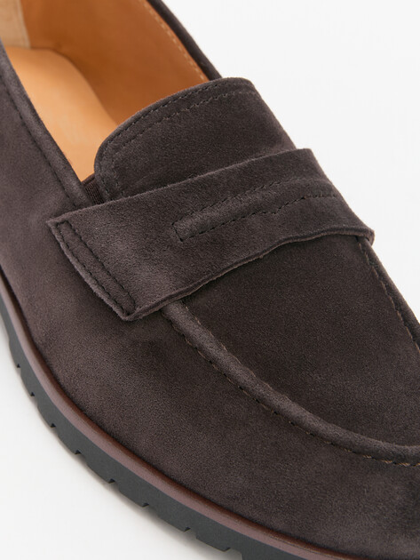 Женские лоферы TENDANCE, Артикул YS-38051A-X1, темно-коричневый | 4387968. Ракурс 6